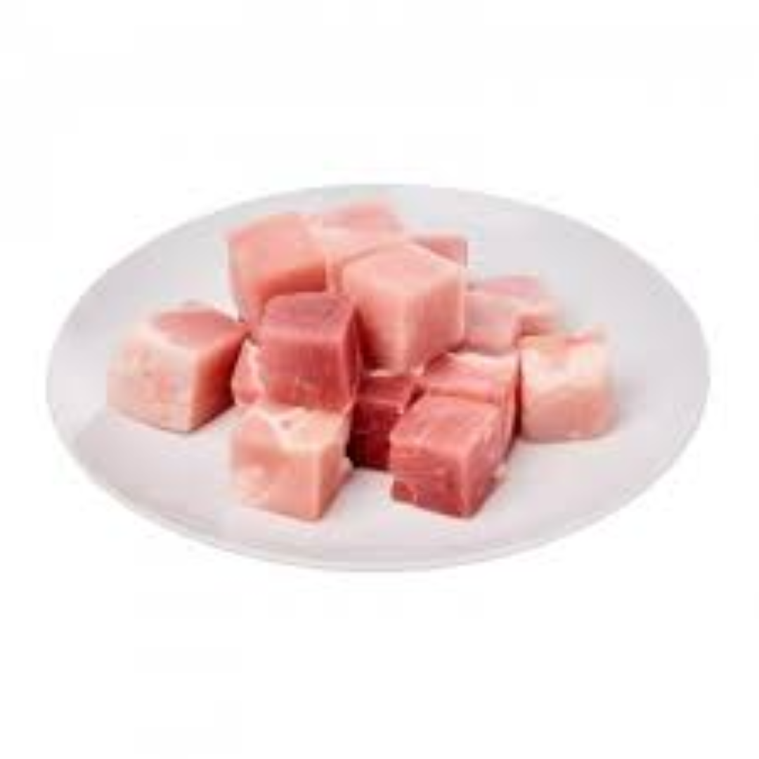 FCL FROZEN PORK CUBES 500G
